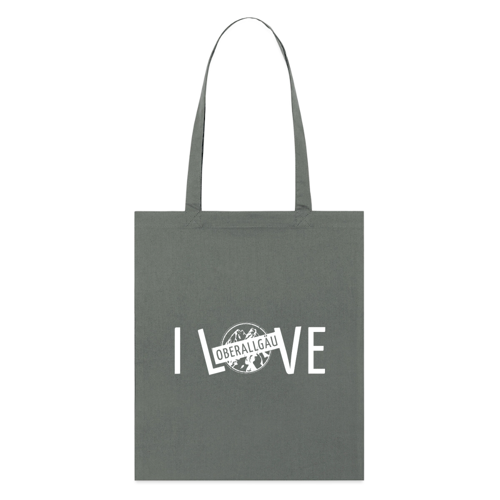 Stanley/Stella Bio-Stoffbeutel | I LOVE - Anthrazit