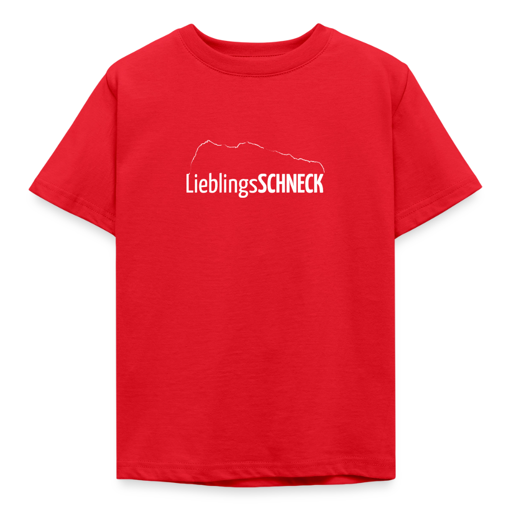 Kinder T-Shirt | LieblingsSCHNECK - Rot