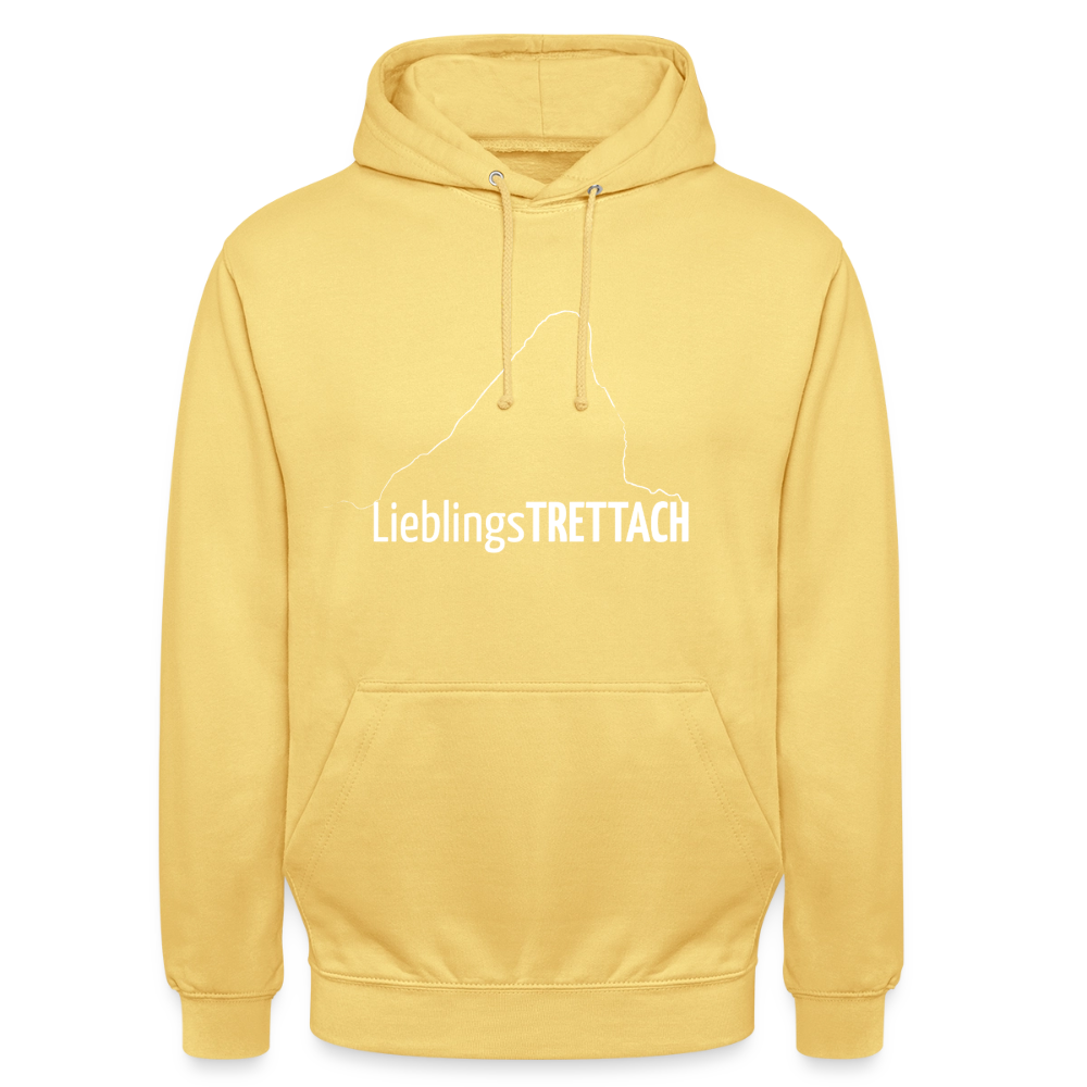 Unisex Hoodie | LieblingsTRETTACH - Zitronengelb
