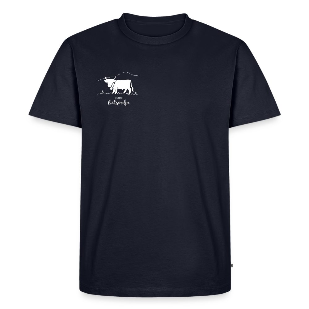 Männer Premium T-Shirt | Untere Ochsenalpe - Navy