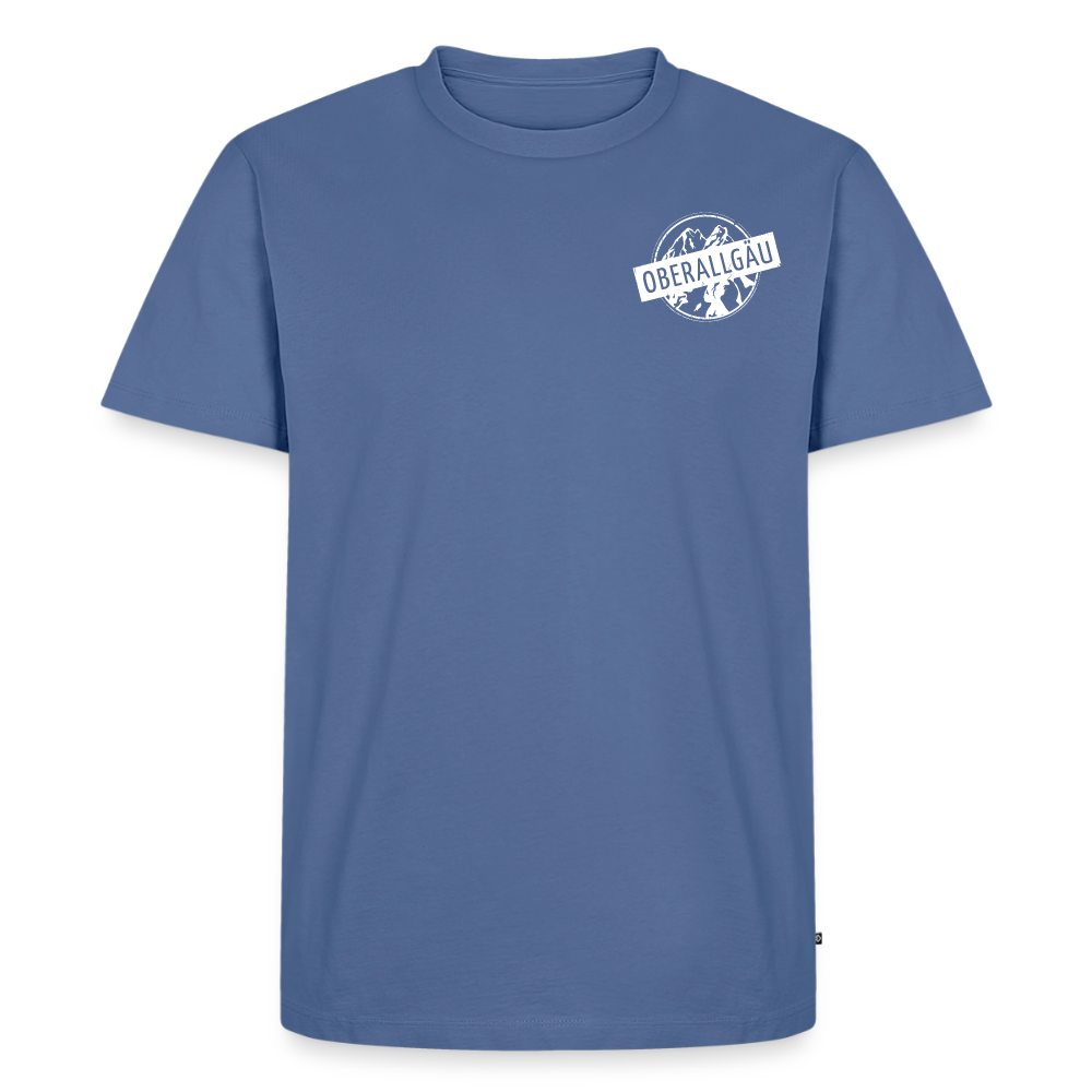 Männer Premium T-Shirt | OBERALLGÄU - Taubenblau