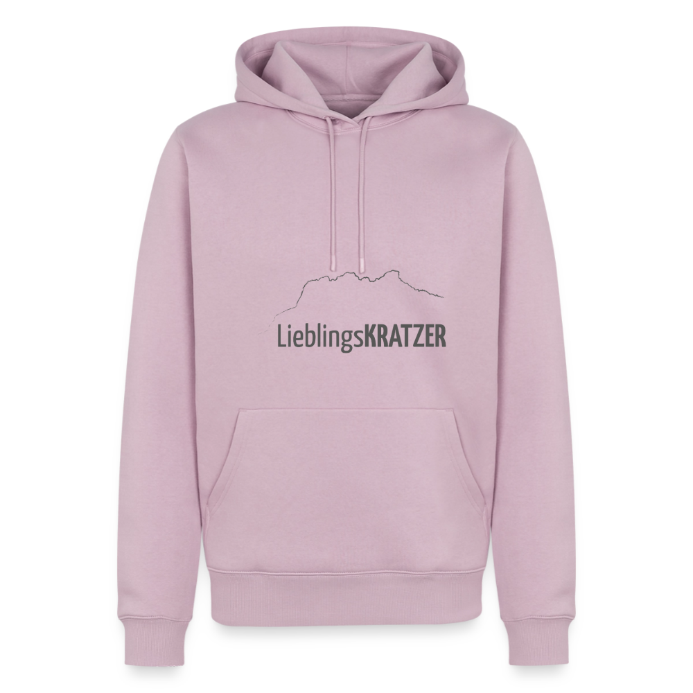 Männer Premium Hoodie | LieblingsKRATZER - Altrosa