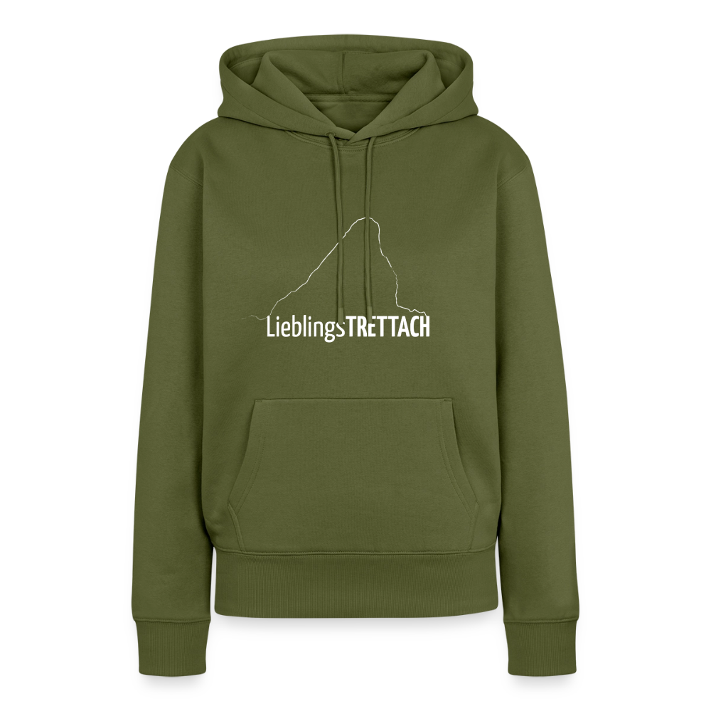 Frauen Premium Hoodie | LieblingsTRETTACH - Khaki