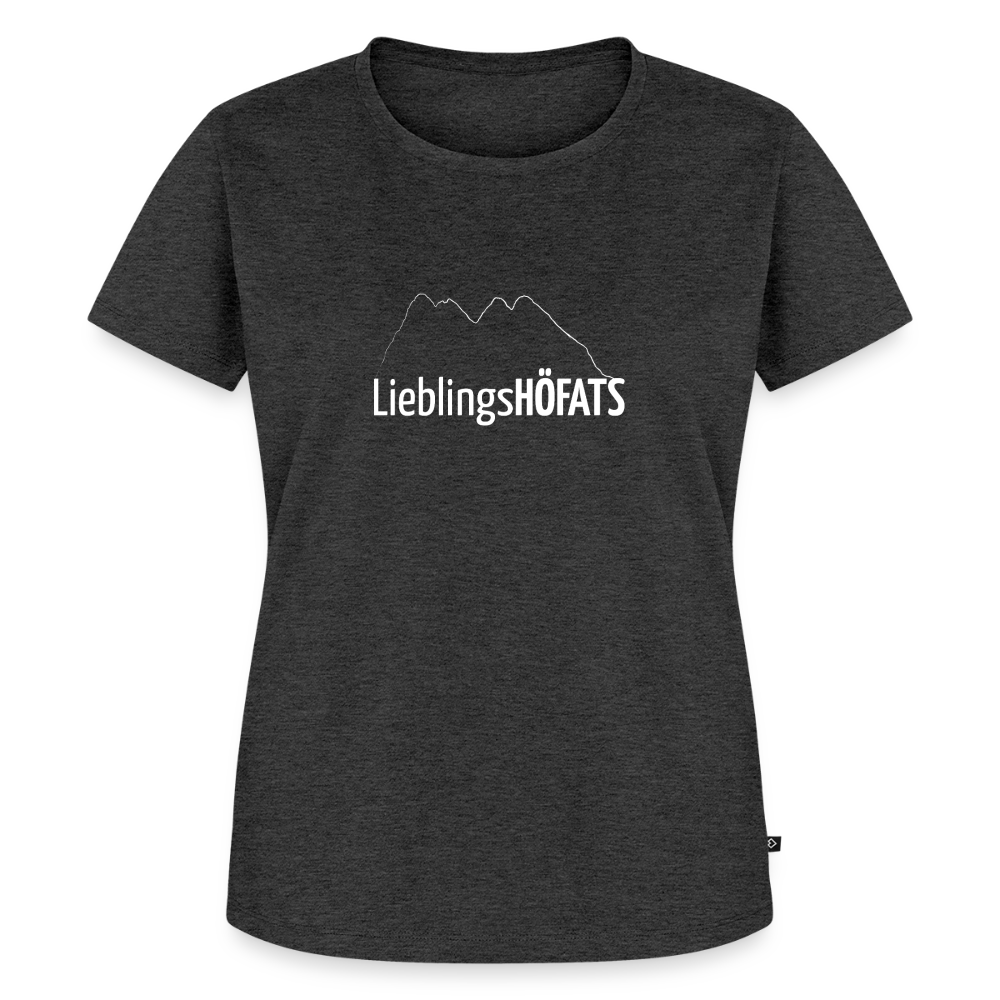Frauen Premium T-Shirt | LieblingsHÖFATS - Anthrazit meliert