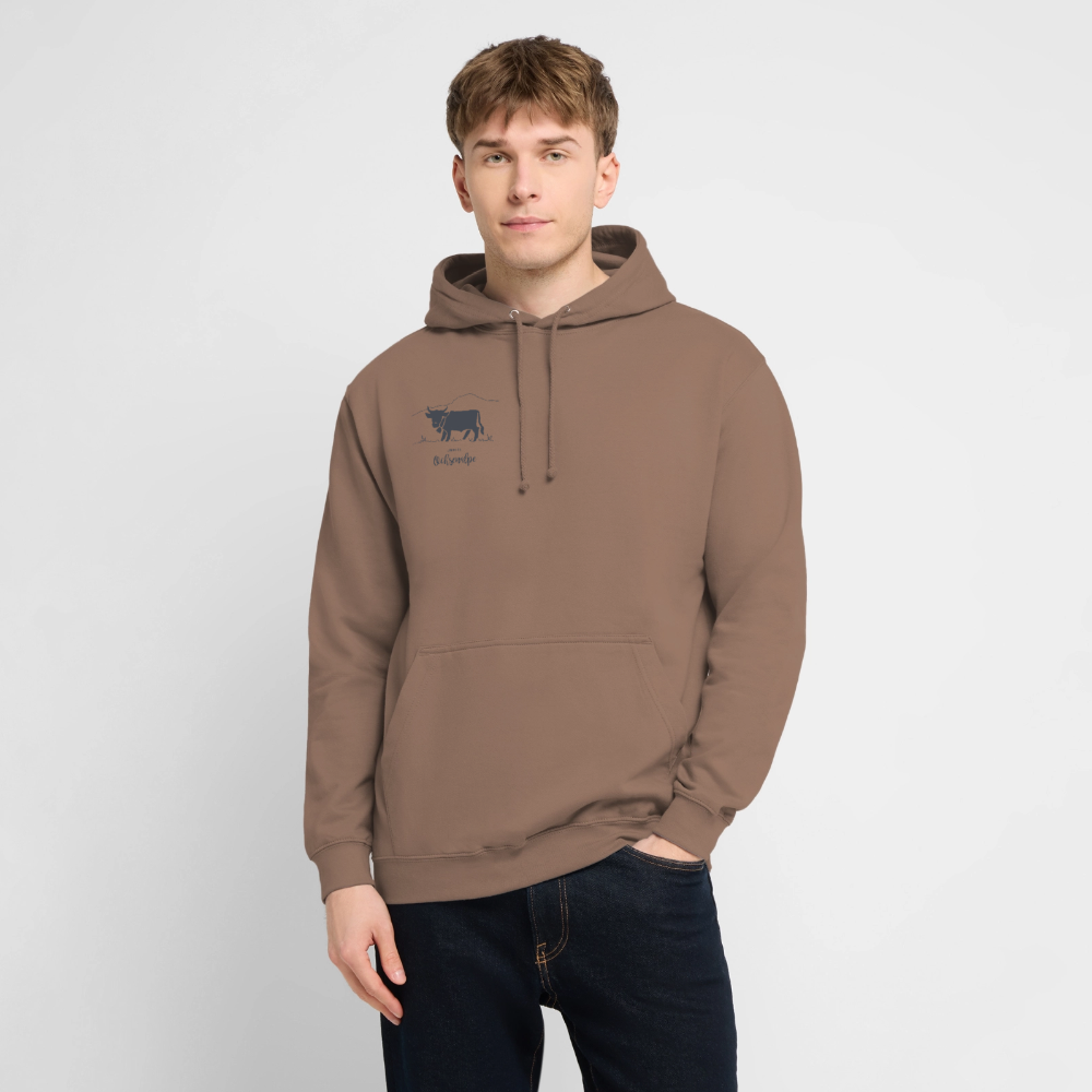 Unisex Hoodie | Untere Ochsenalpe - Mokka