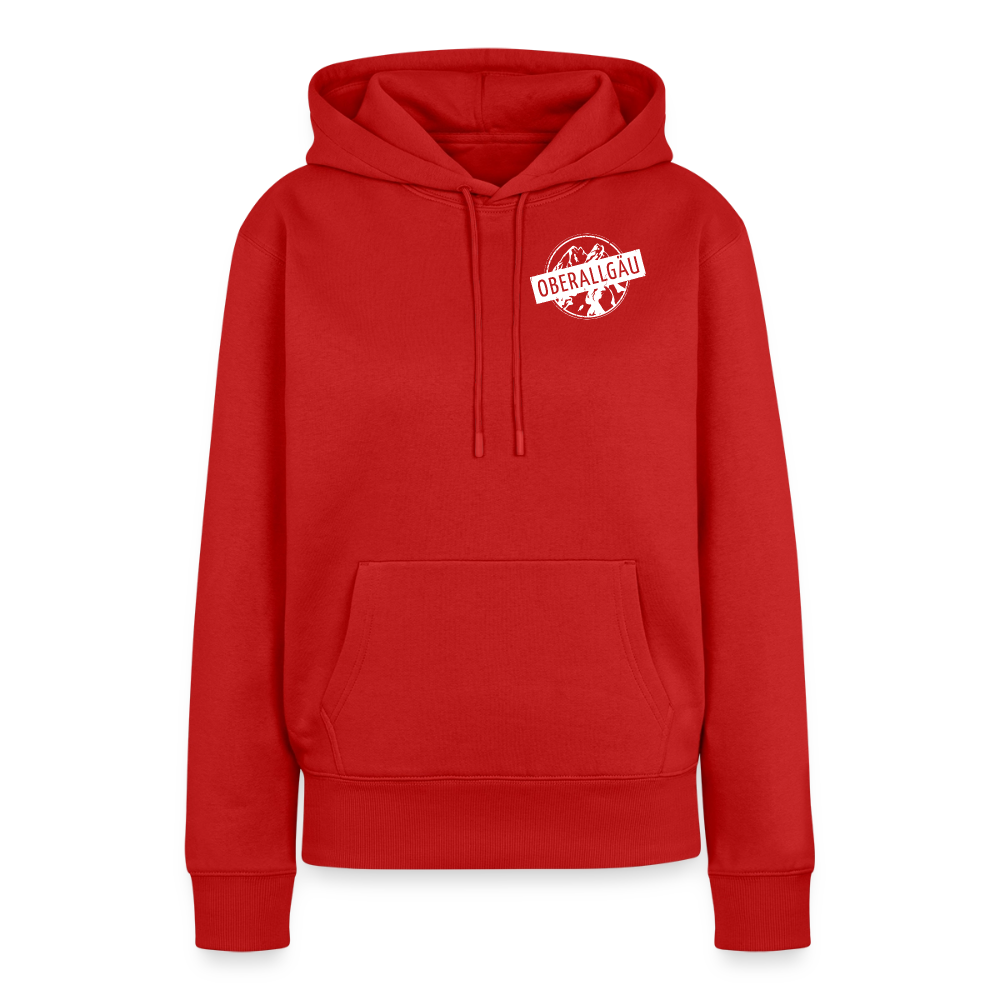 Frauen Premium Hoodie | OBERALLGÄU - Rot
