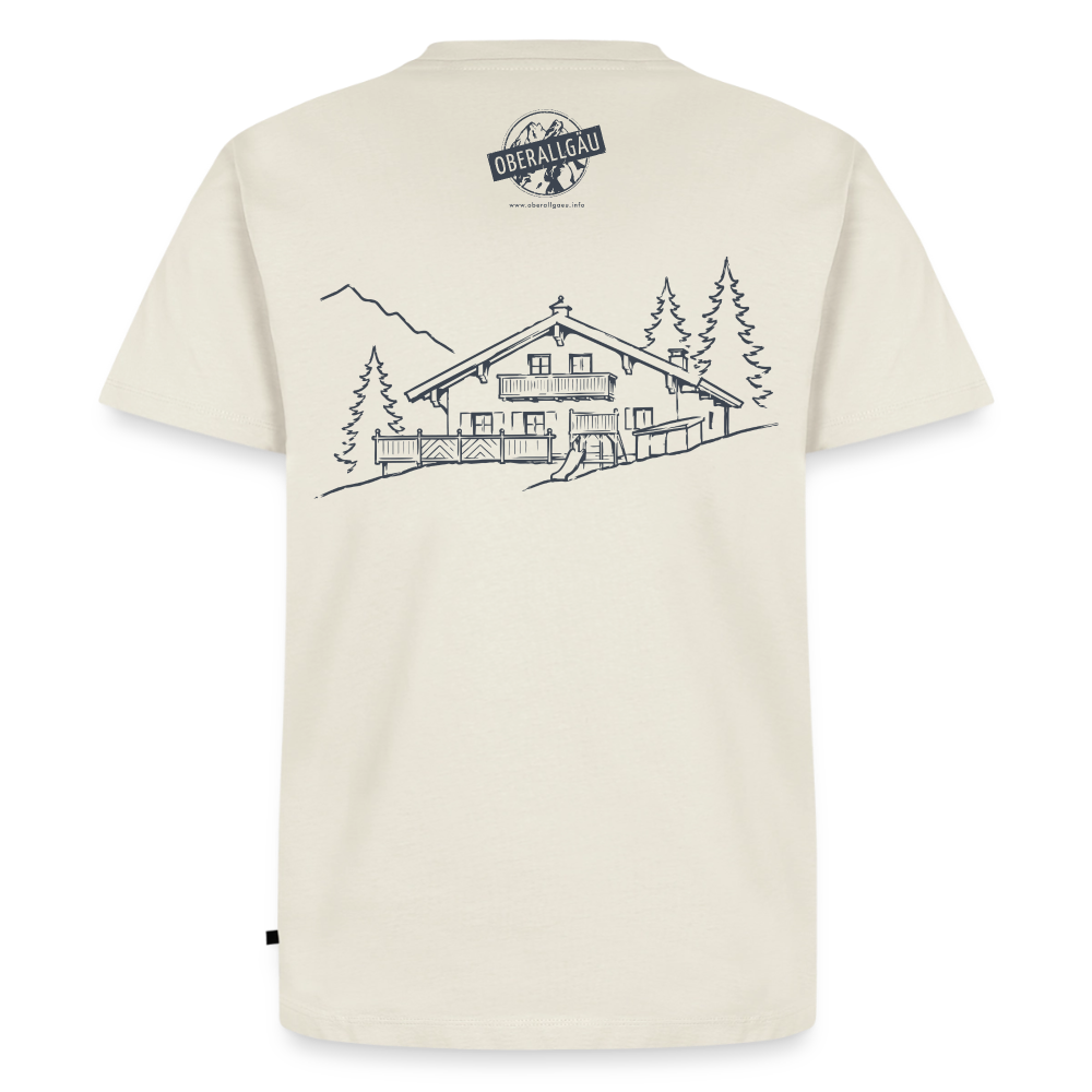 Männer Premium T-Shirt | Untere Ochsenalpe - Naturweiß
