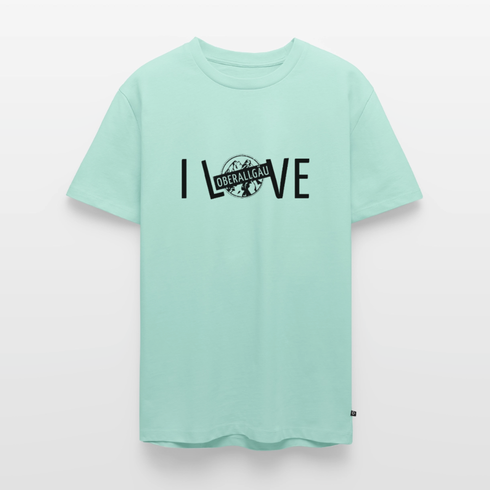 Männer Premium T-Shirt | I LOVE - Mint 