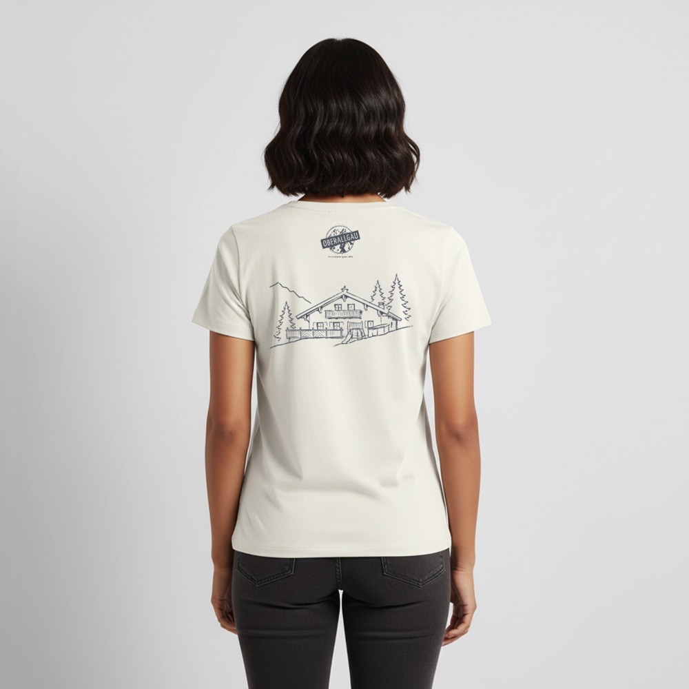Frauen Premium T-Shirt | Untere Ochsenalpe - Naturweiß
