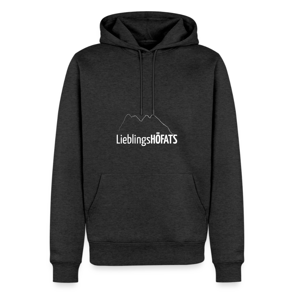 Männer Premium Hoodie | LieblingsHÖFATS - Anthrazit meliert
