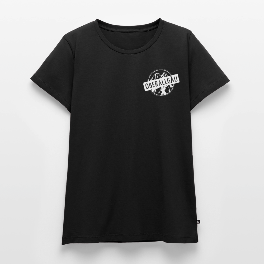 Frauen Premium T-Shirt | OBERALLGÄU - Schwarz