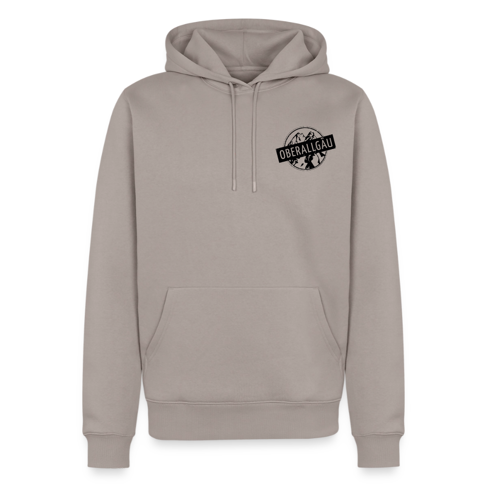 Männer Premium Hoodie | OBERALLGÄU - Taupe