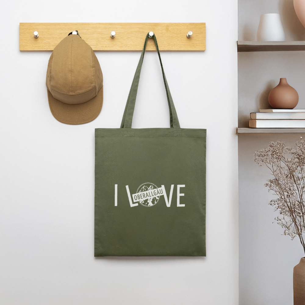 Stanley/Stella Bio-Stoffbeutel | I LOVE - Khaki