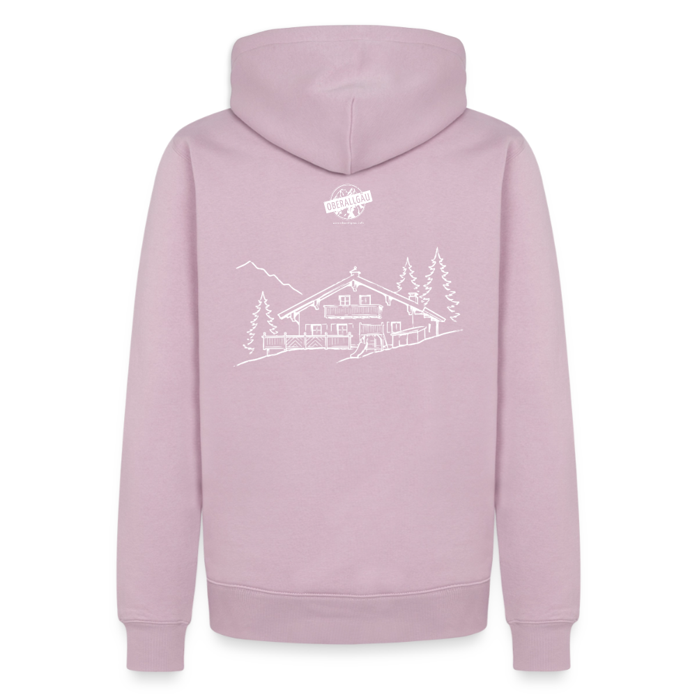 Männer Premium Hoodie | Untere Ochsenalpe - Altrosa