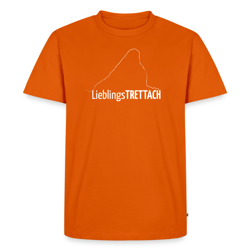 Männer Premium T-Shirt | LieblingsTRETTACH - Orange 