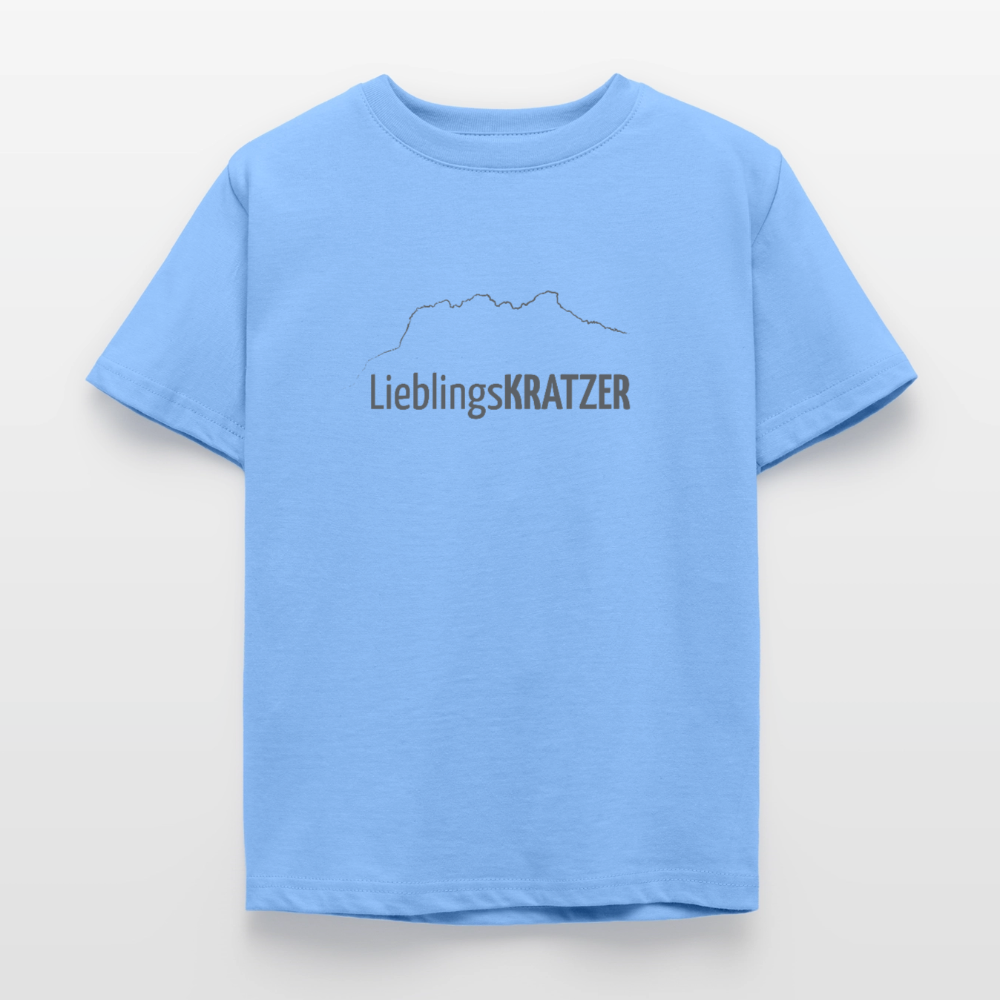Kinder T-Shirt | LieblingsKRATZER - Himmelblau