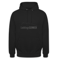 Unisex Hoodie | LieblingsSCHNECK - Schwarz