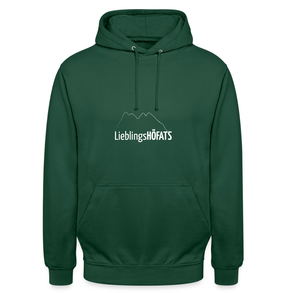 Unisex Hoodie | LieblingsHÖFATS - Flaschengrün