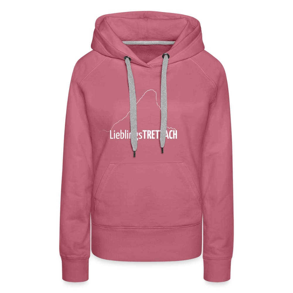 Frauen Premium Hoodie | LieblingsTRETTACH - Malve