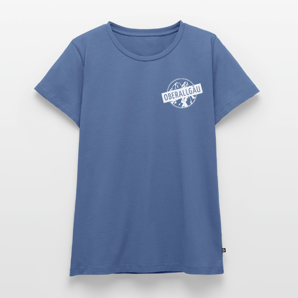 Frauen Premium T-Shirt | OBERALLGÄU - Taubenblau
