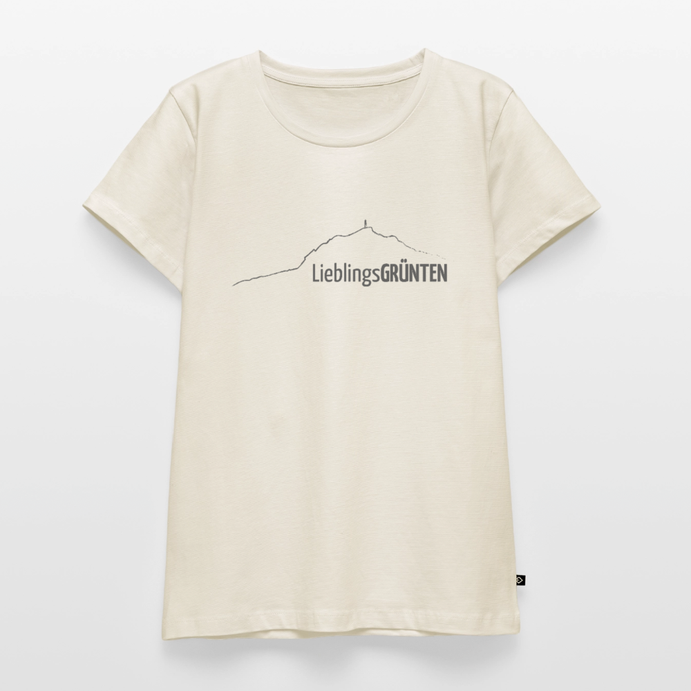 Frauen Premium T-Shirt | LieblingsGRÜNTEN - Naturweiß