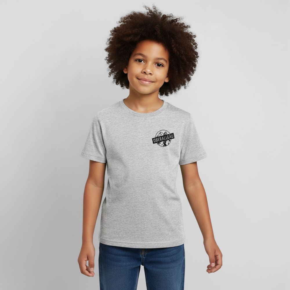 Kinder T-Shirt | OBERALLGÄU - Grau meliert