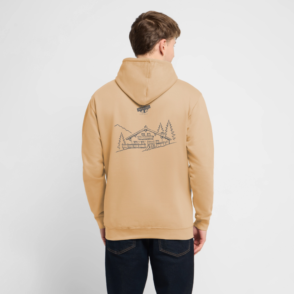 Unisex Hoodie | Untere Ochsenalpe - Pfirsich