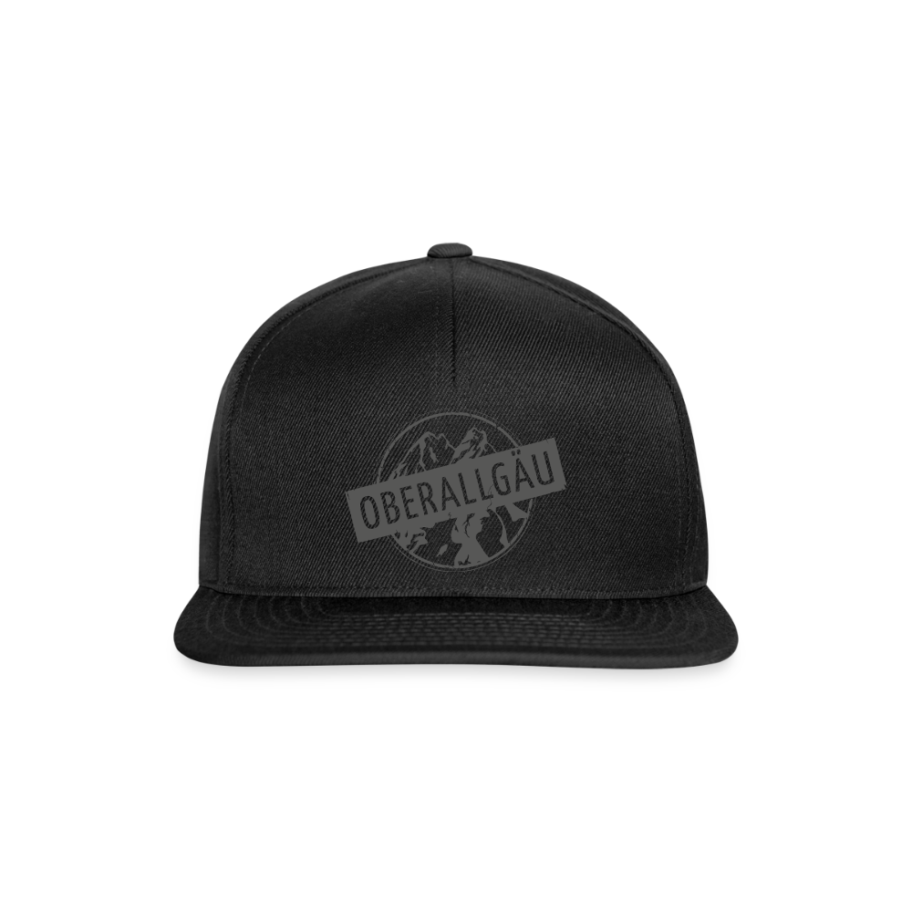 Snapback Cap | OBERALLGÄU - Schwarz/Schwarz