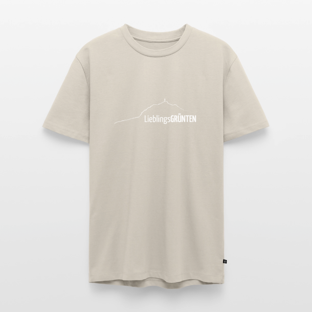 Männer Premium T-Shirt | LieblingsGRÜNTEN - Beige