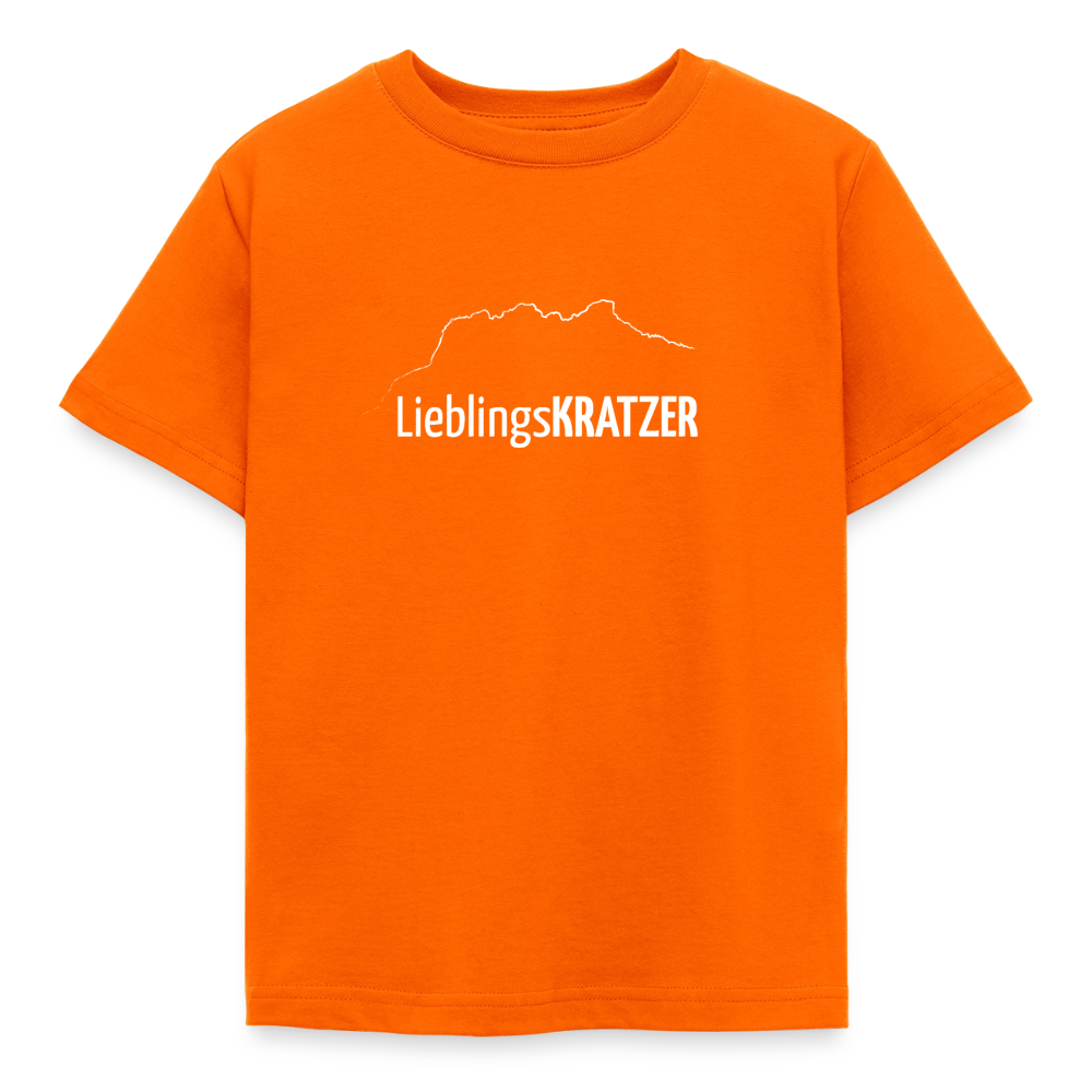 Kinder T-Shirt | LieblingsKRATZER - Orange