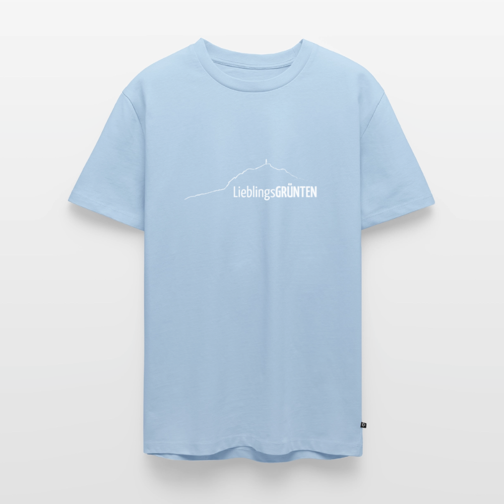Männer Premium T-Shirt | LieblingsGRÜNTEN - Hellblau