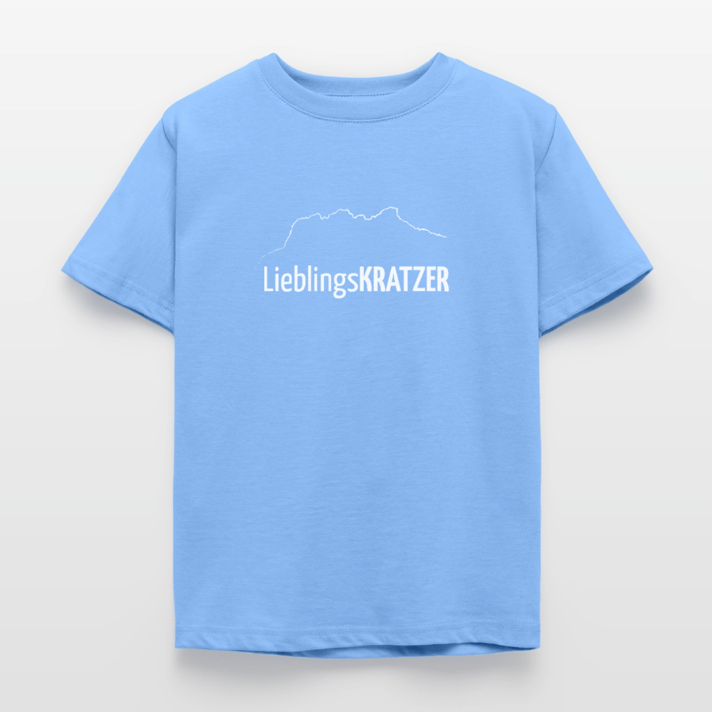 Kinder T-Shirt | LieblingsKRATZER - Himmelblau