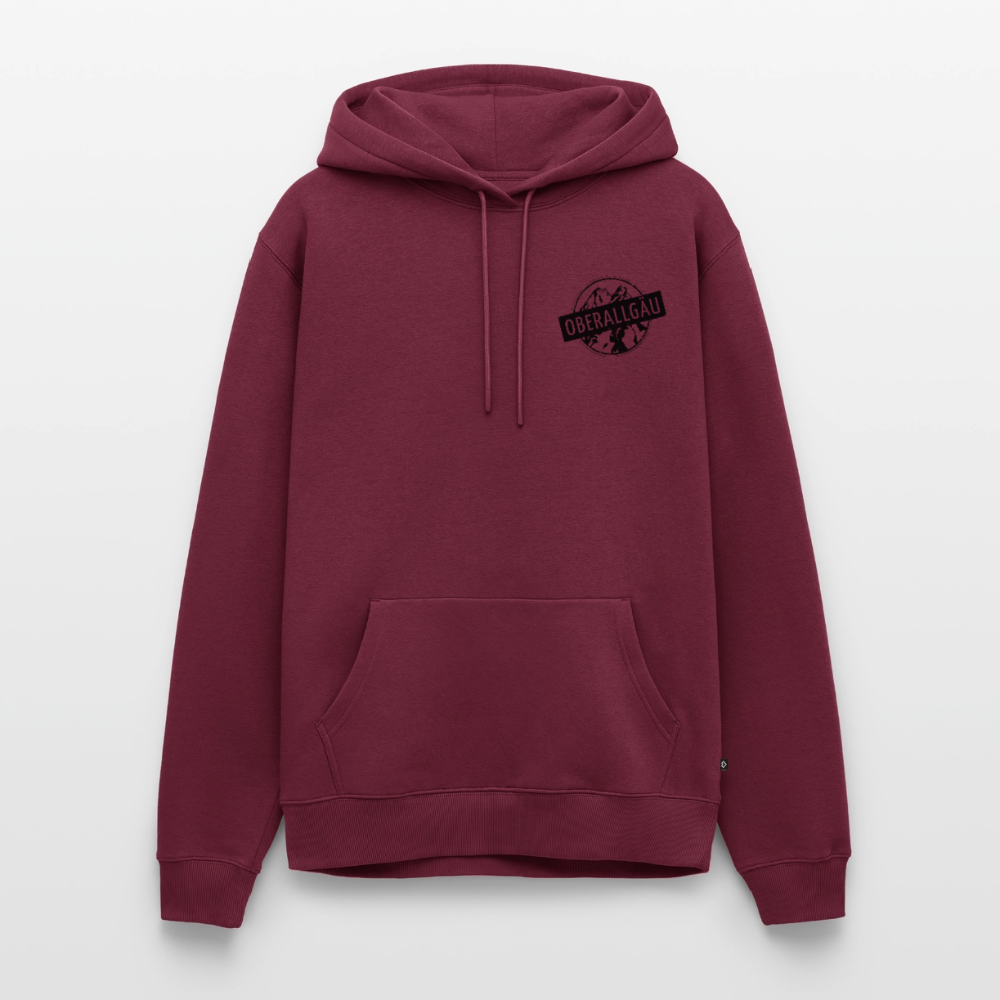 Männer Premium Hoodie | OBERALLGÄU - Burgunderrot