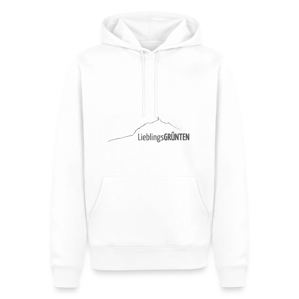 Männer Premium Hoodie | LieblingsGRÜNTEN - Weiß