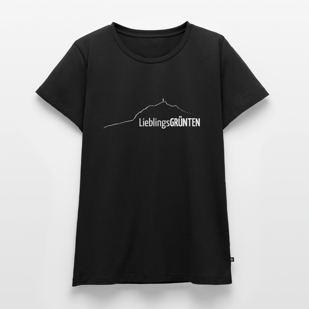 Frauen Premium T-Shirt | LieblingsGRÜNTEN - Schwarz