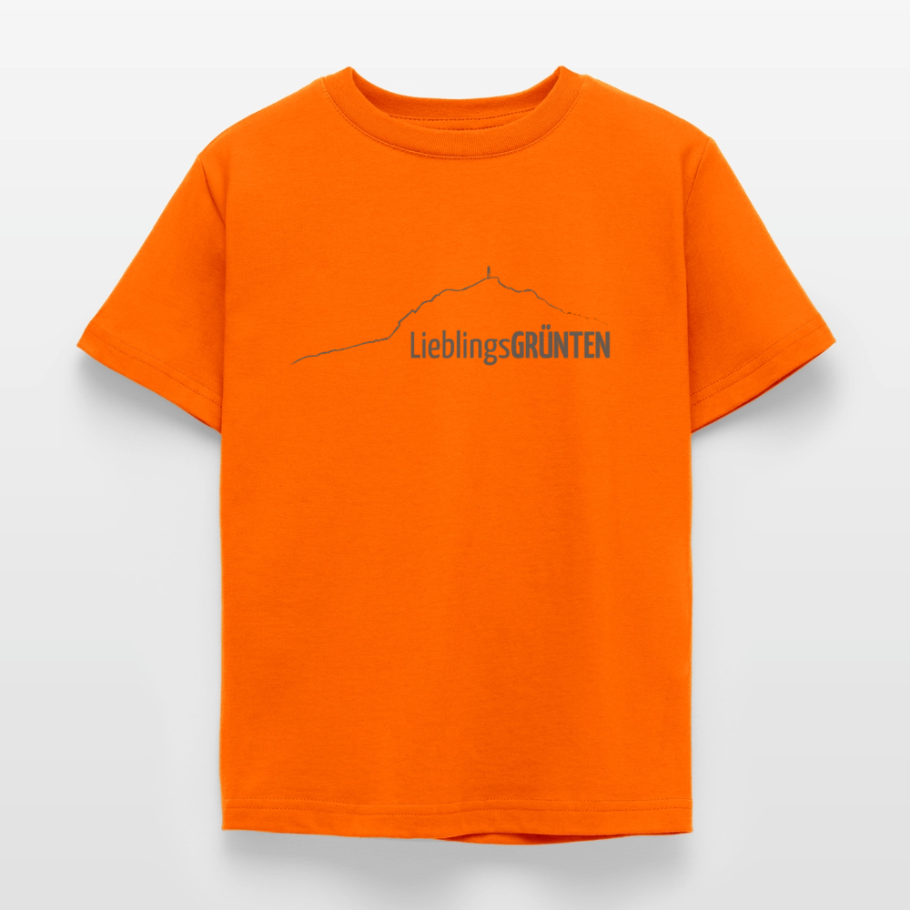 Kinder T-Shirt | LieblingsGRÜNTEN - Orange