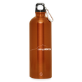 Trinkflasche mit Karabiner 750 ml | LieblingsGRÜNTEN - Orange