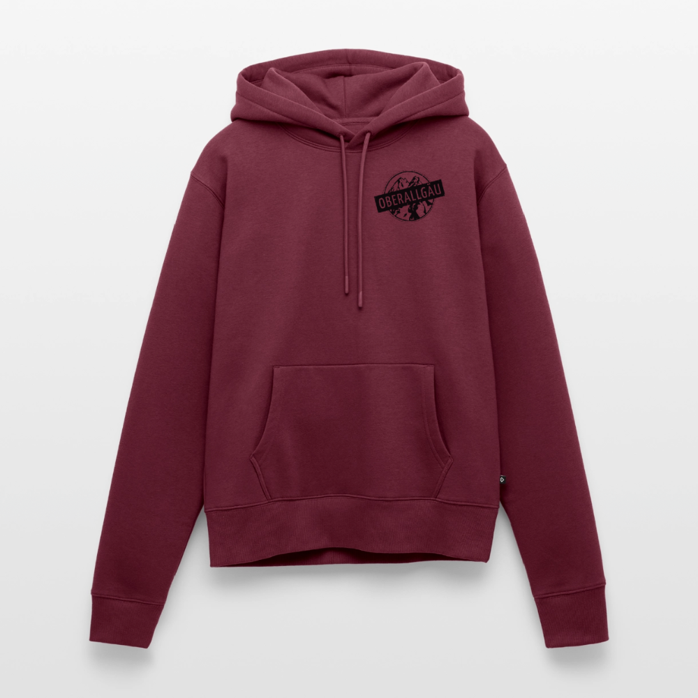 Frauen Premium Hoodie | OBERALLGÄU - Burgunderrot