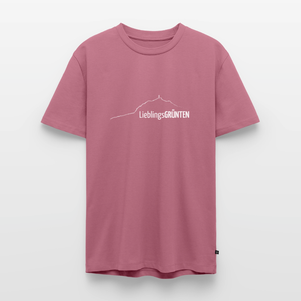 Männer Premium T-Shirt | LieblingsGRÜNTEN - Mauve