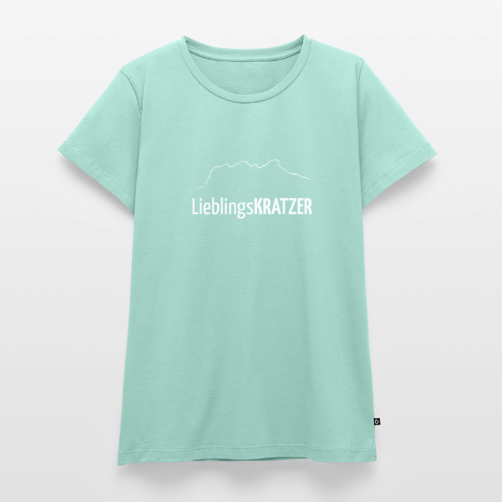 Frauen Premium T-Shirt | LieblingsKRATZER - Mint 