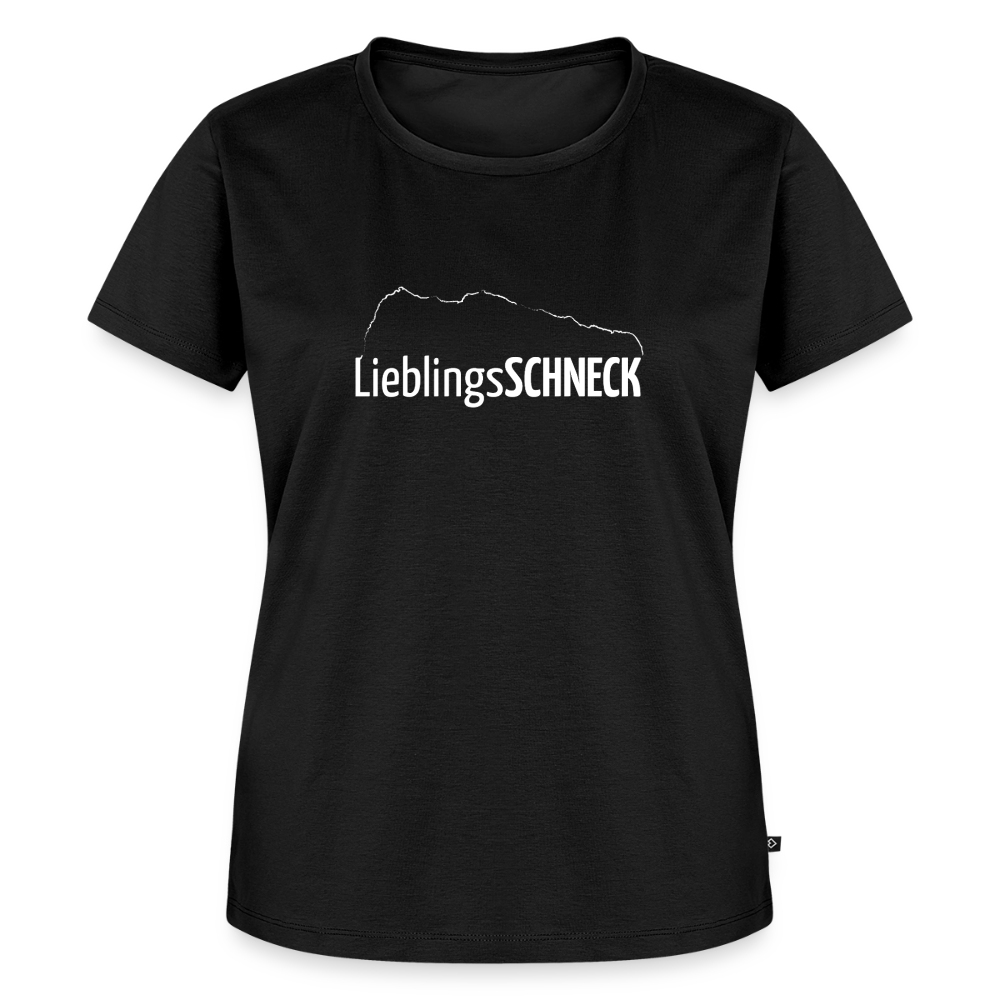 Frauen Premium T-Shirt | LieblingsSCHNECK - Schwarz