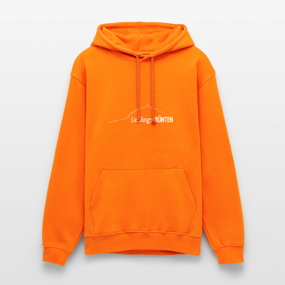 Unisex Hoodie | LieblingsGRÜNTEN - Orange