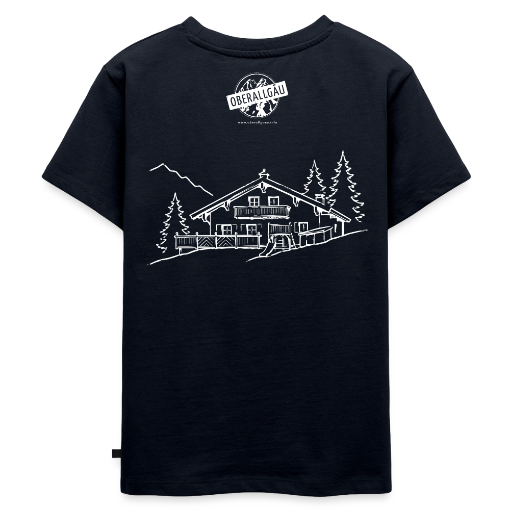 Kinder Premium T-Shirt | Untere Ochsenalpe - Navy