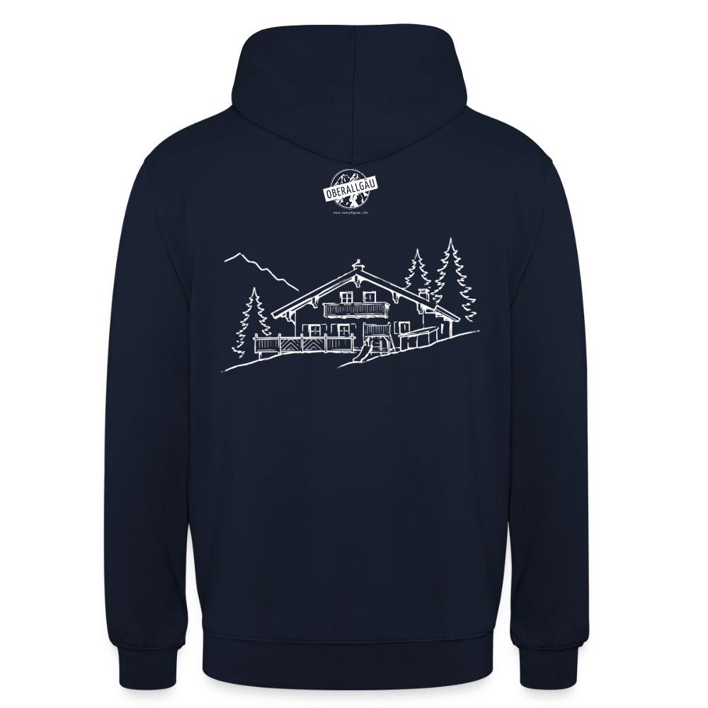 Unisex Hoodie | Untere Ochsenalpe - Navy