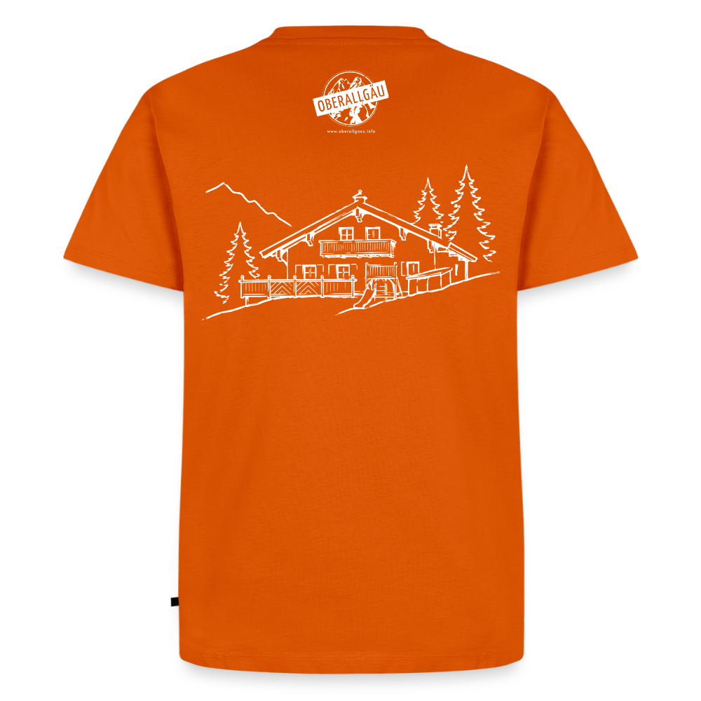Männer Premium T-Shirt | Untere Ochsenalpe - Orange 