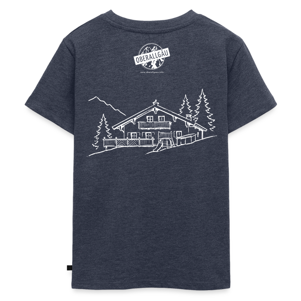 Kinder Premium T-Shirt | Untere Ochsenalpe - Jeansblau 