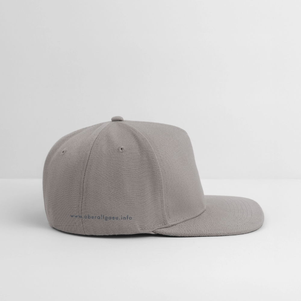 Snapback Cap | Untere Ochsenalpe - Graphit/Graphit