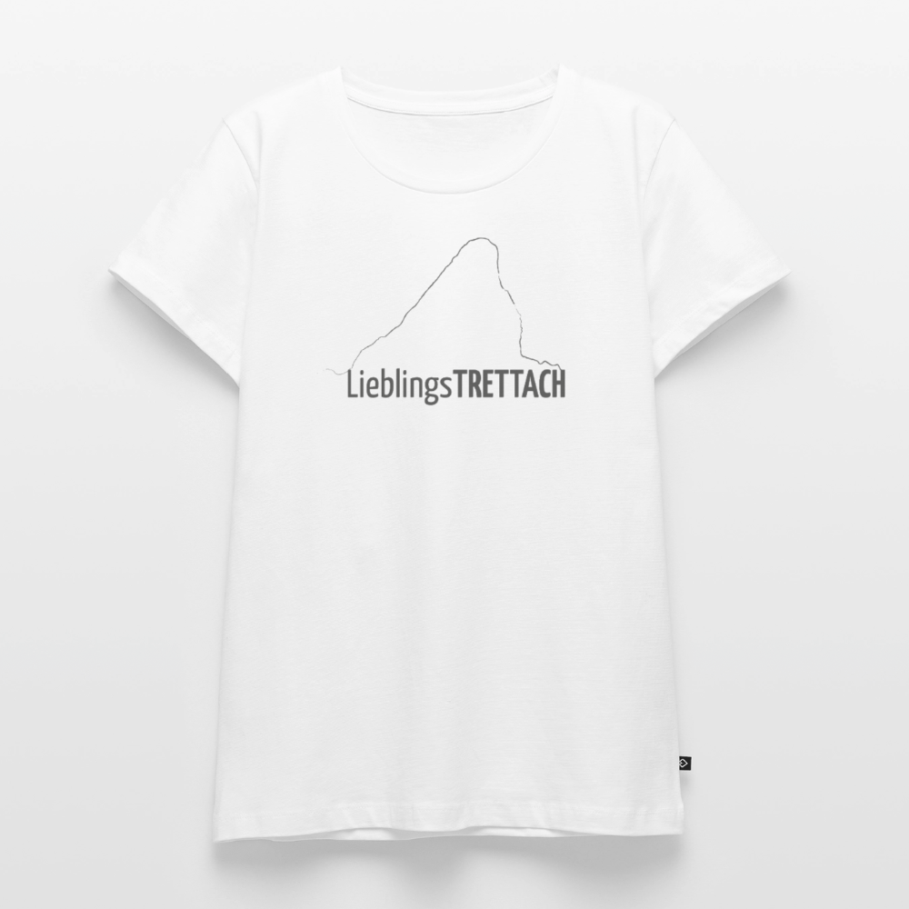 Frauen Premium T-Shirt | LieblingsTRETTACH - Weiß
