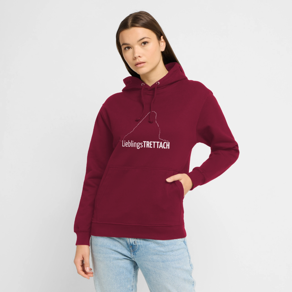 Unisex Hoodie | LieblingsTRETTACH - Bordeaux