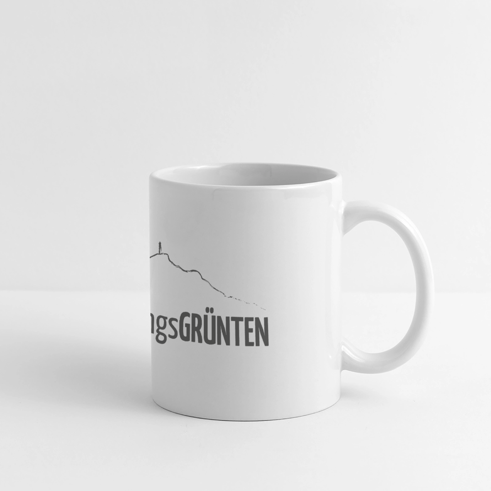 Panoramatasse | LieblingsGRÜNTEN - Weiß